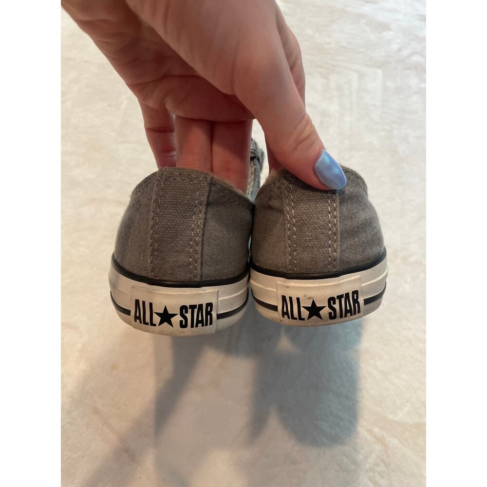 CONVERSE Women's Chuck Taylor Spec OX Sneakers Size 5 Grey Low Top Canvas - Picture 4 of 10